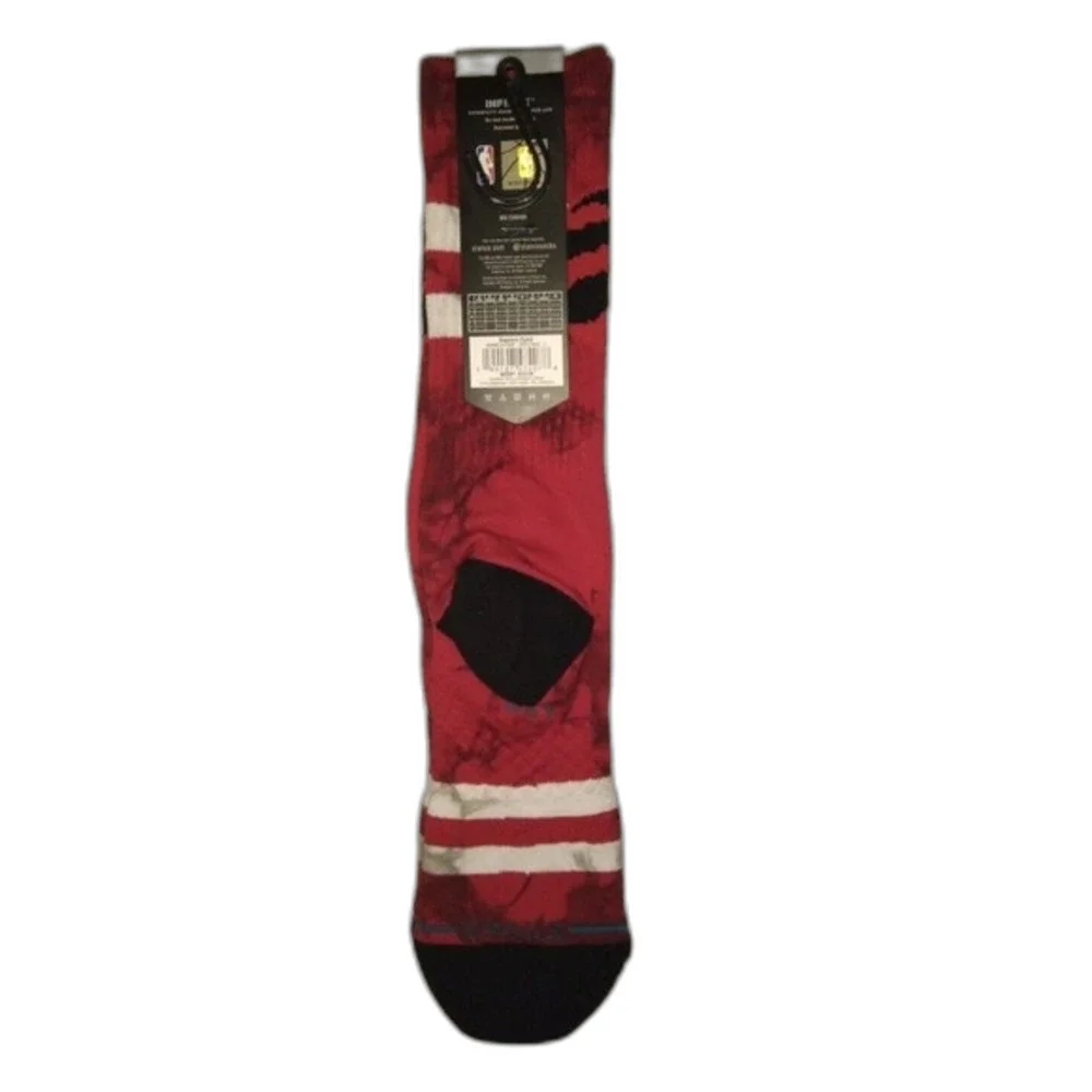 Stance Toronto Raptors Dyed Crew Socks | L (Men 9-13 / Women 11-14) NWT